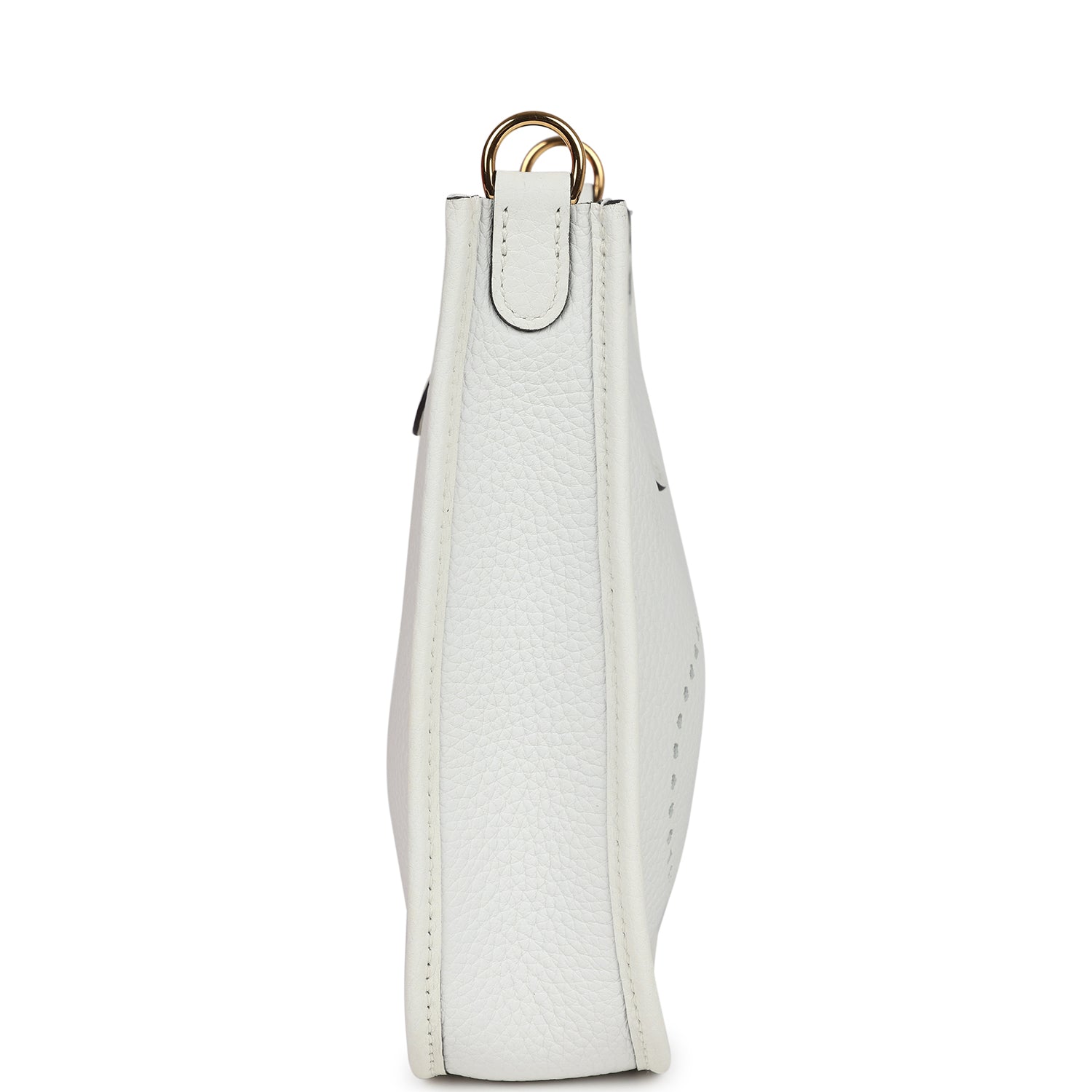 Hermes Evelyne TPM New White Clemence Gold Hardware - Image 2