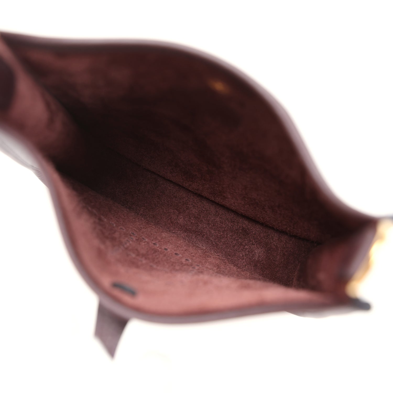 Hermes Evelyne TPM Rouge Sellier Clemence Gold Hardware - Image 3