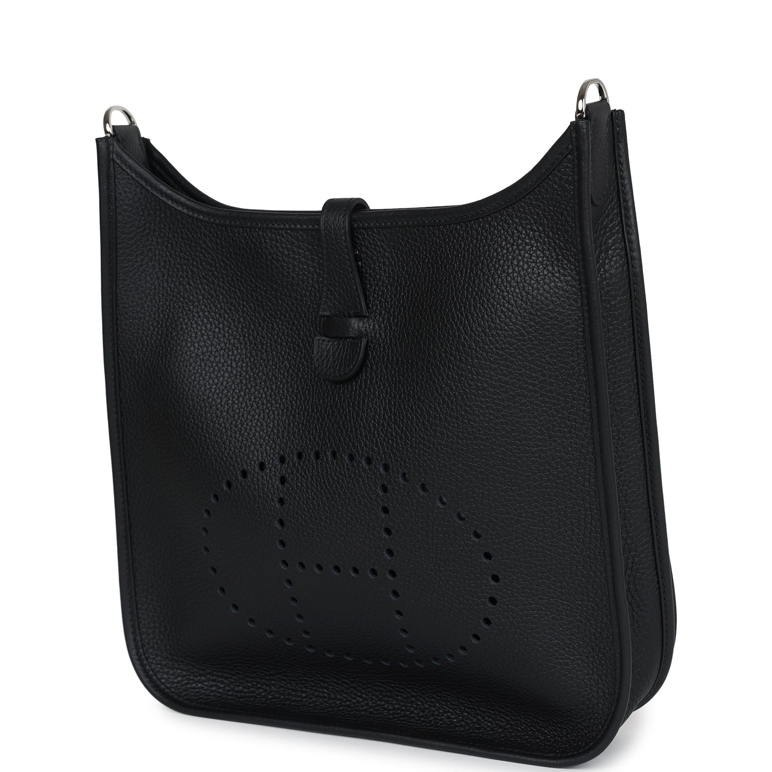 Hermes Evelyne III PM Black Clemence Palladium Hardware - Image 5