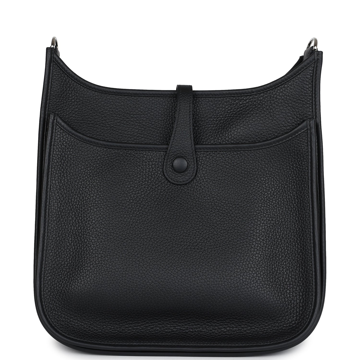 Hermes Evelyne III PM Black Clemence Palladium Hardware - Image 6