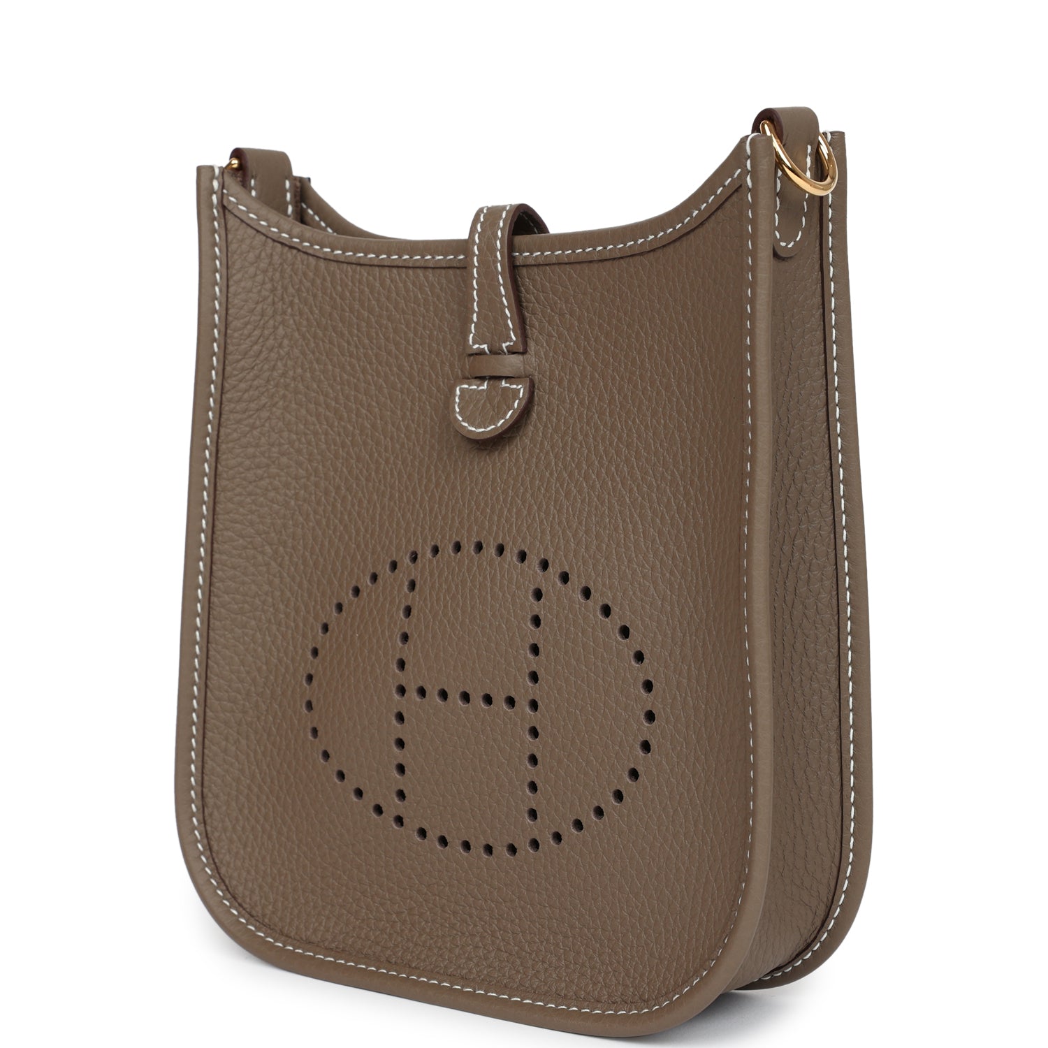 Hermes Evelyne TPM Etoupe Clemence Gold Hardware - Image 2