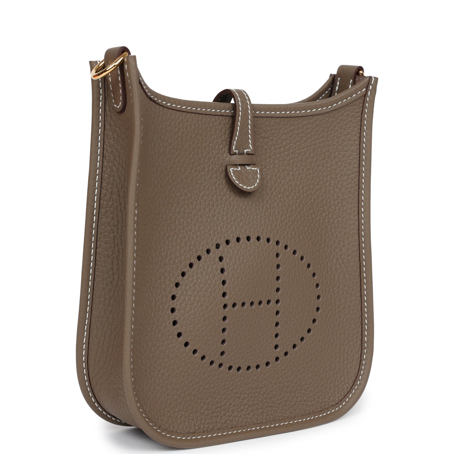 Hermes Evelyne TPM Etoupe Clemence Gold Hardware - Image 7