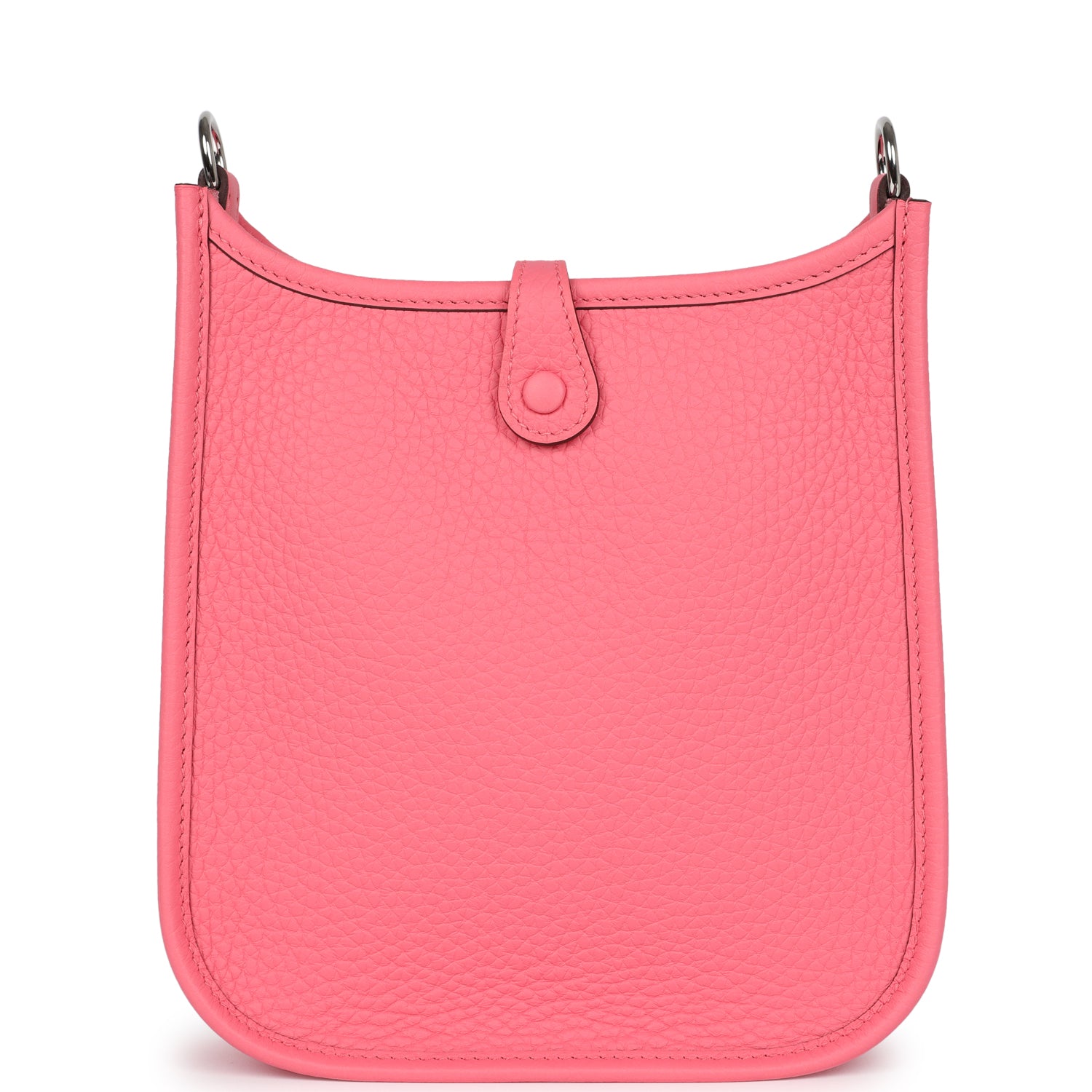 Hermes Evelyne TPM Rose Azalee Clemence Palladium Hardware - Image 5