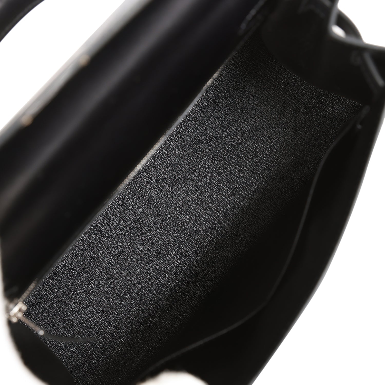 Hermes Kelly Sellier 28 Black Box Palladium Hardware - Image 5