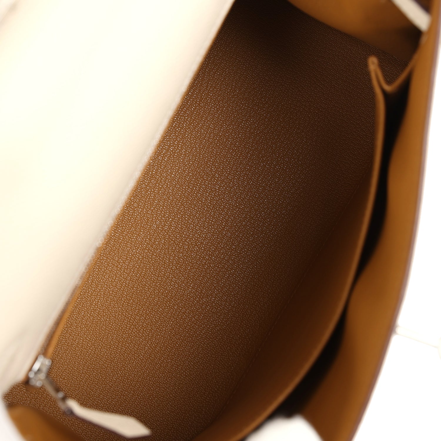 Hermes Kelly Sellier 25 Nata Verso Epsom Palladium Hardware - Image 5