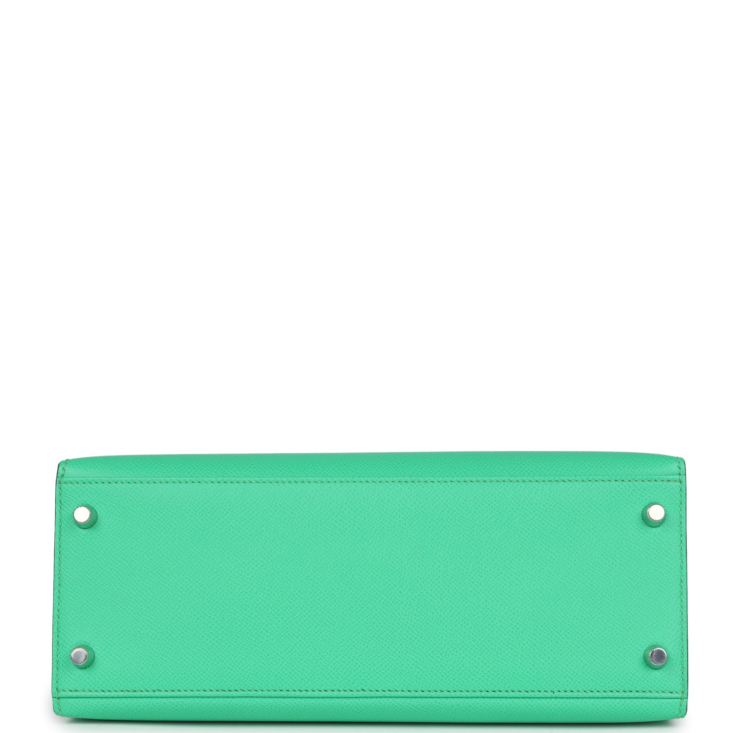 Hermes Kelly Sellier 28 Vert Comics Epsom Palladium Hardware - Image 7