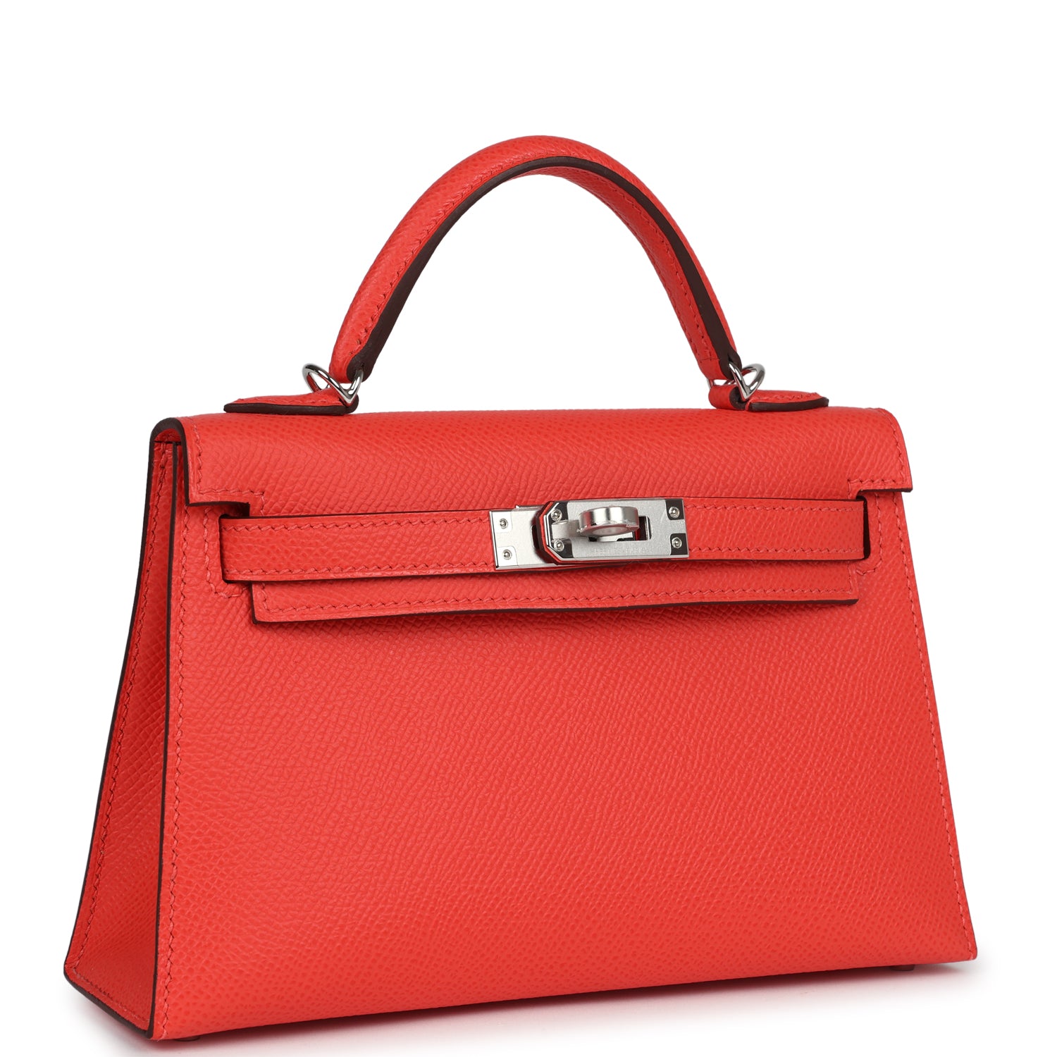 Hermes Kelly Sellier 20 Red Field Epsom Palladium Hardware - Image 3