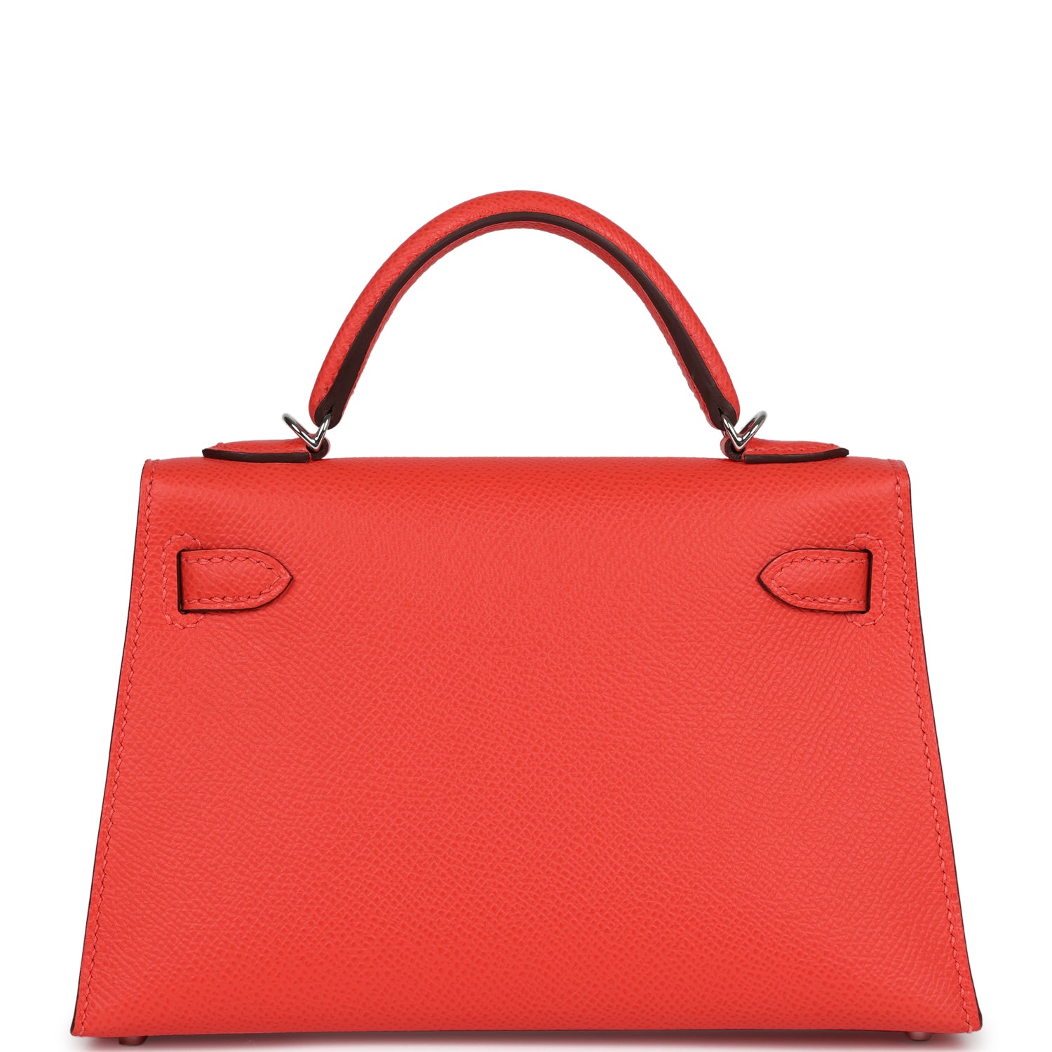 Hermes Kelly Sellier 20 Red Field Epsom Palladium Hardware - Image 7