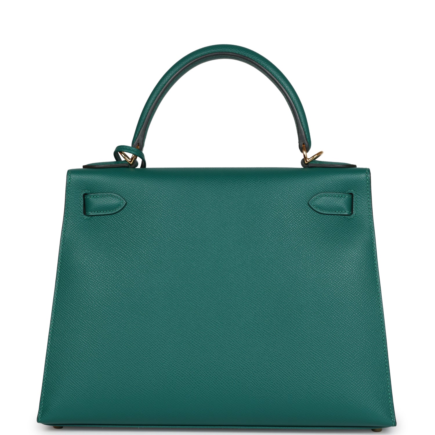 Hermes Kelly Sellier 28 Malachite Epsom Gold Hardware - Image 5