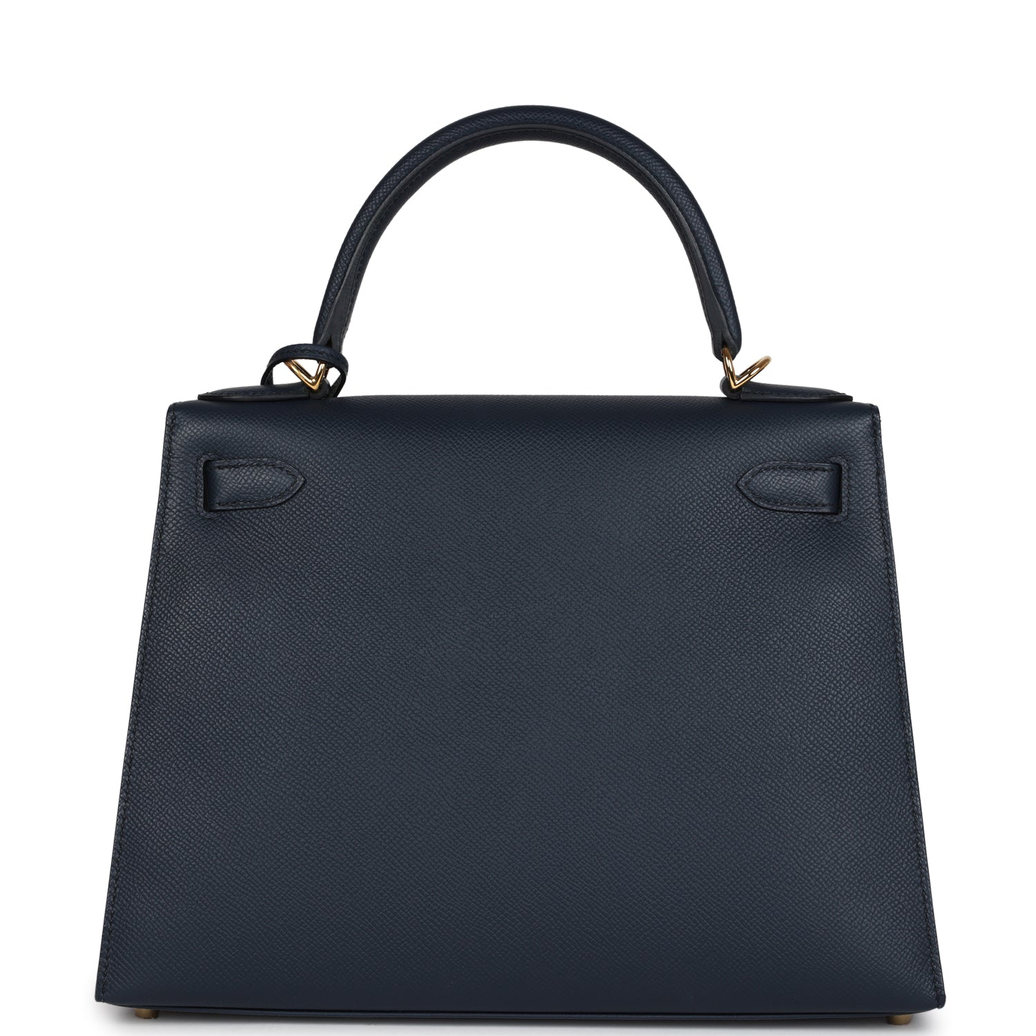 Hermes Kelly Sellier 28 Bleu Indigo Epsom Gold Hardware - Image 5