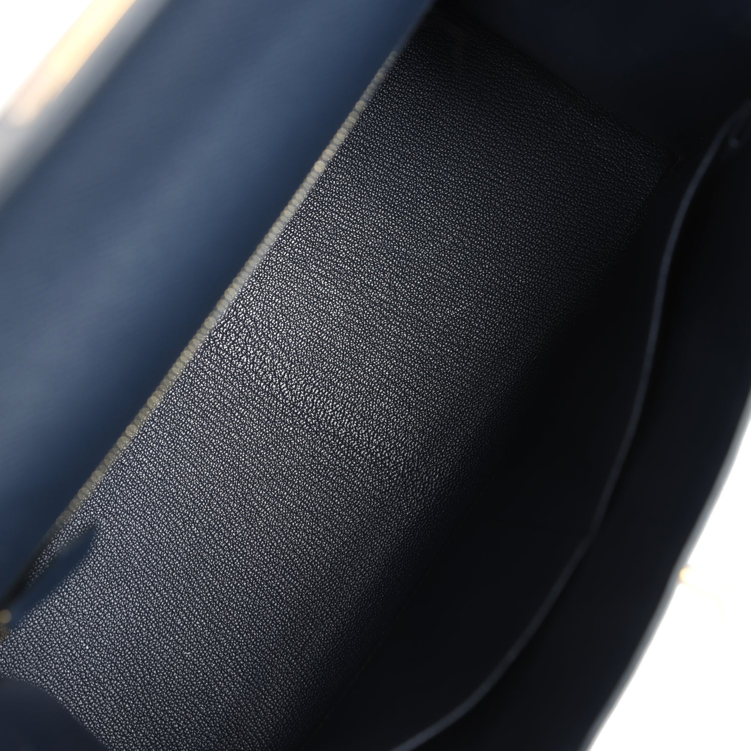 Hermes Kelly Sellier 28 Bleu Indigo Epsom Gold Hardware - Image 4