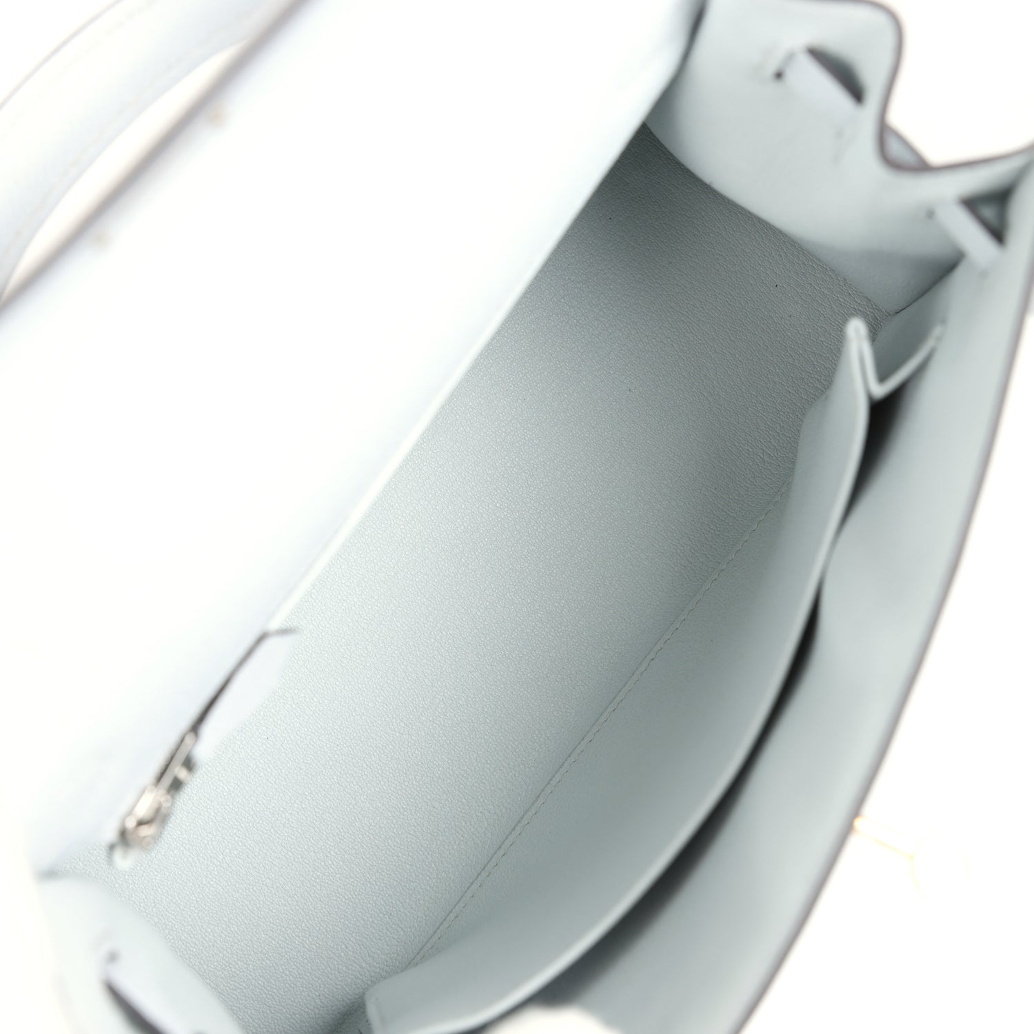 Hermes Kelly Sellier 25 Gris Platine Epsom Electrum Hardware - Image 2