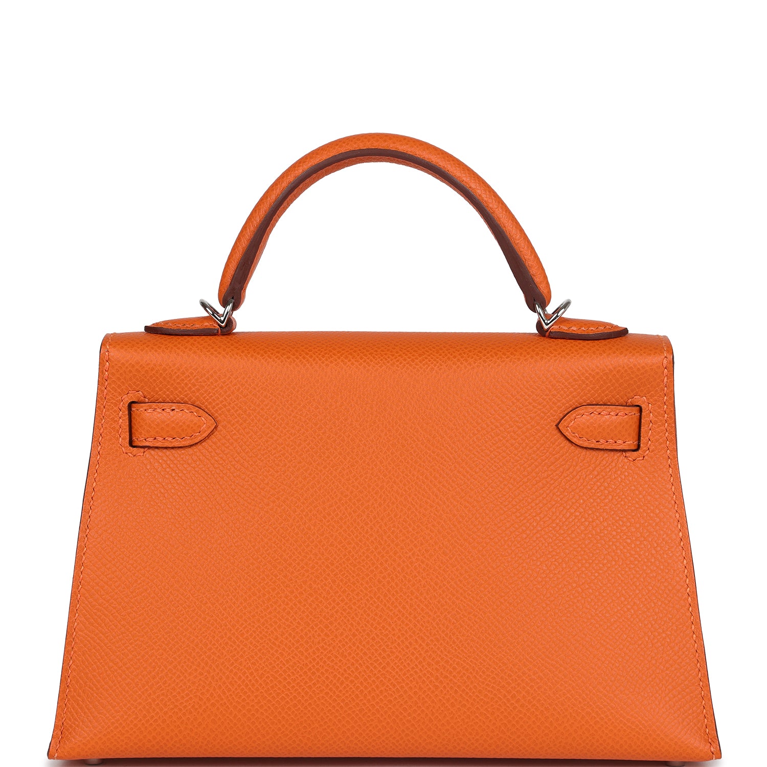 Hermes Kelly Sellier 20 Orange Epsom Electrum Hardware - Image 4