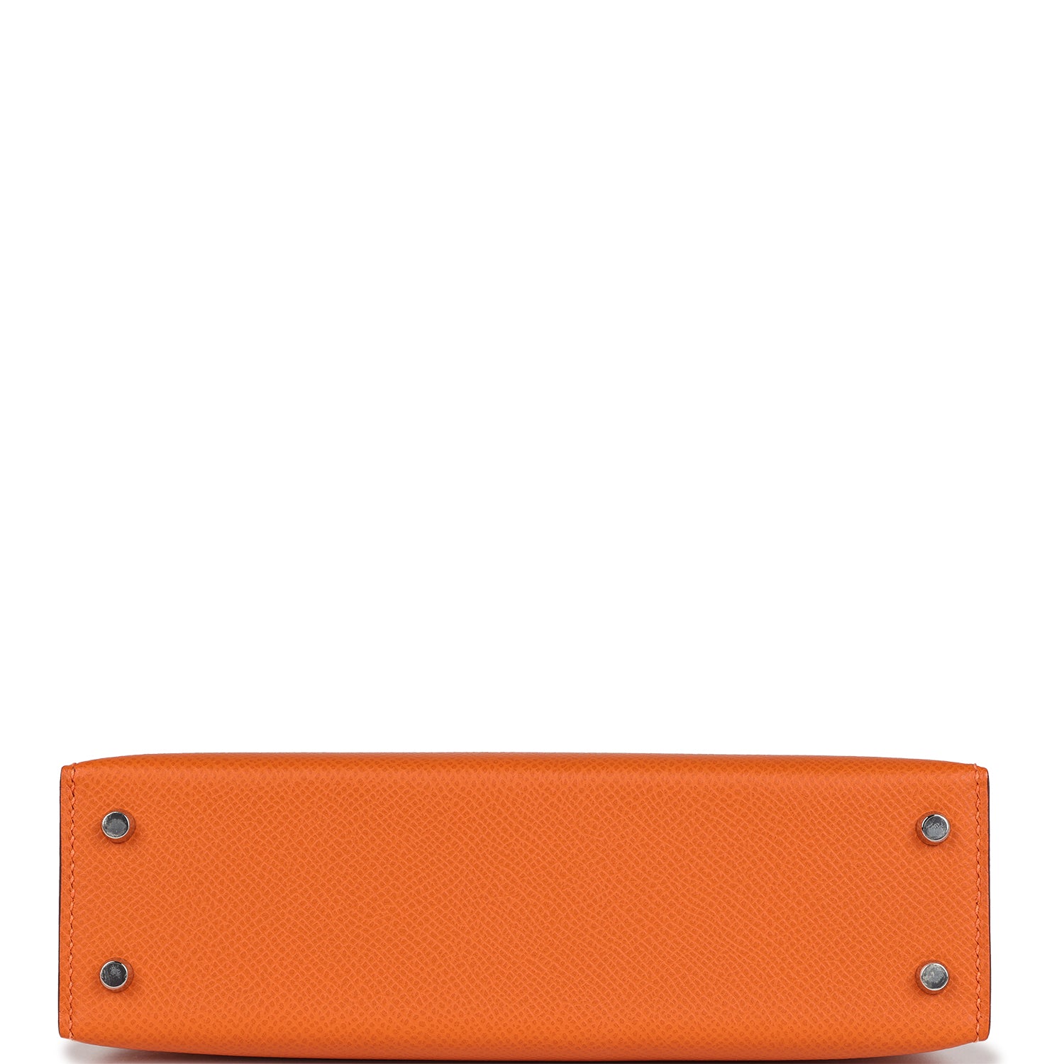 Hermes Kelly Sellier 20 Orange Epsom Electrum Hardware - Image 3