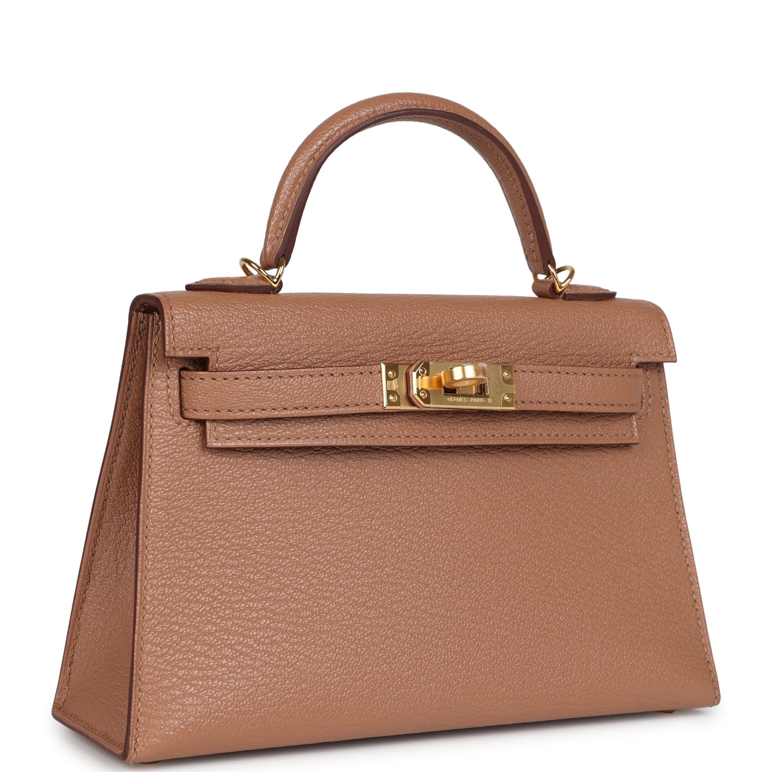 Hermes Kelly Sellier 20 Quebracho Chevre Gold Hardware - Image 4