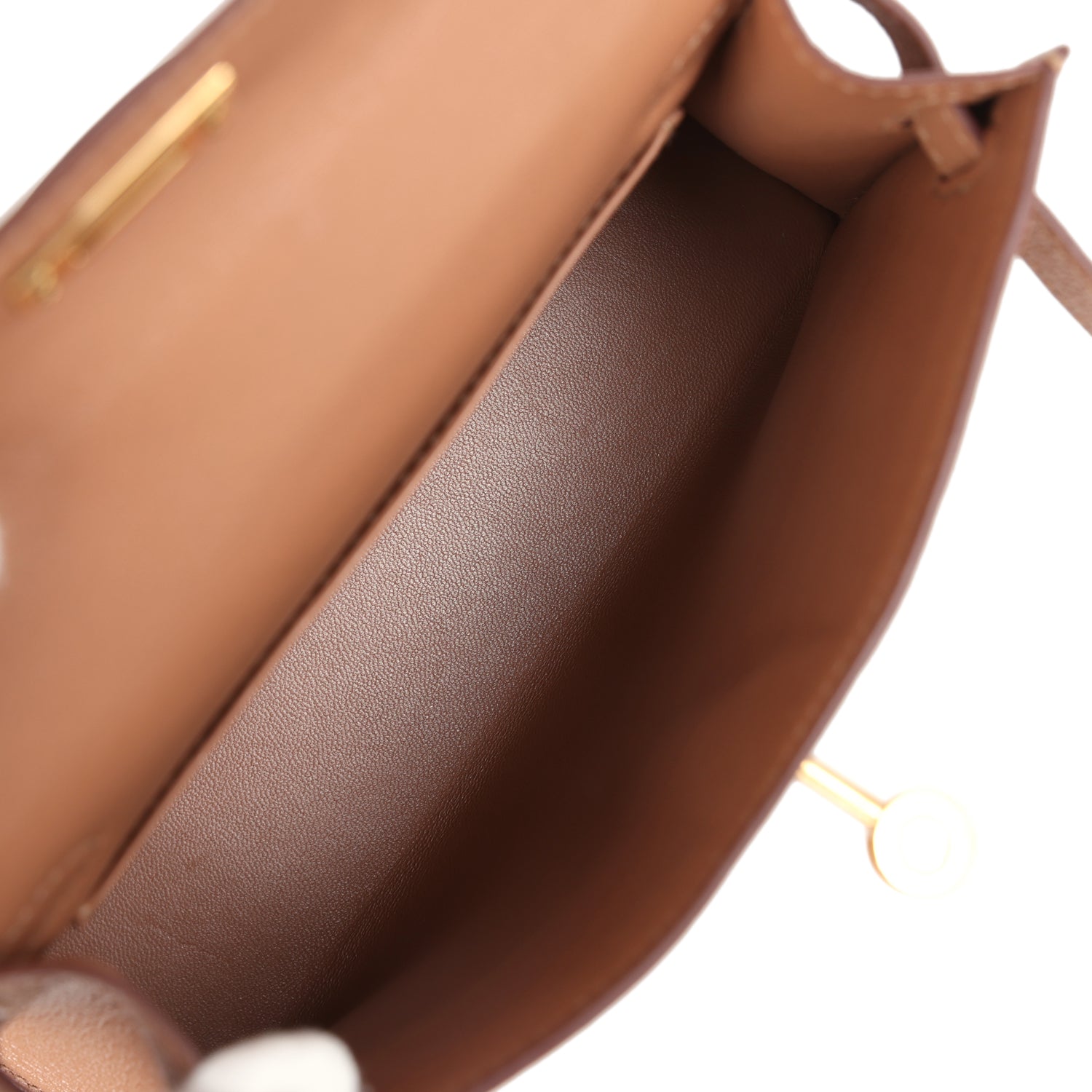 Hermes Kelly Sellier 20 Quebracho Chevre Gold Hardware - Image 5