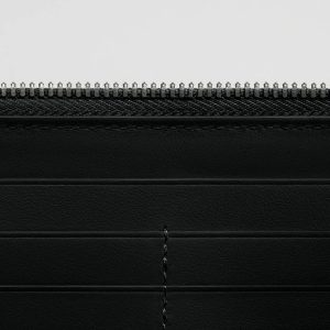 Intrecciato Zip Around Wallet