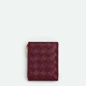 Intrecciato Small Bi-Fold Wallet