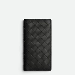 Slim Intrecciato Long Wallet