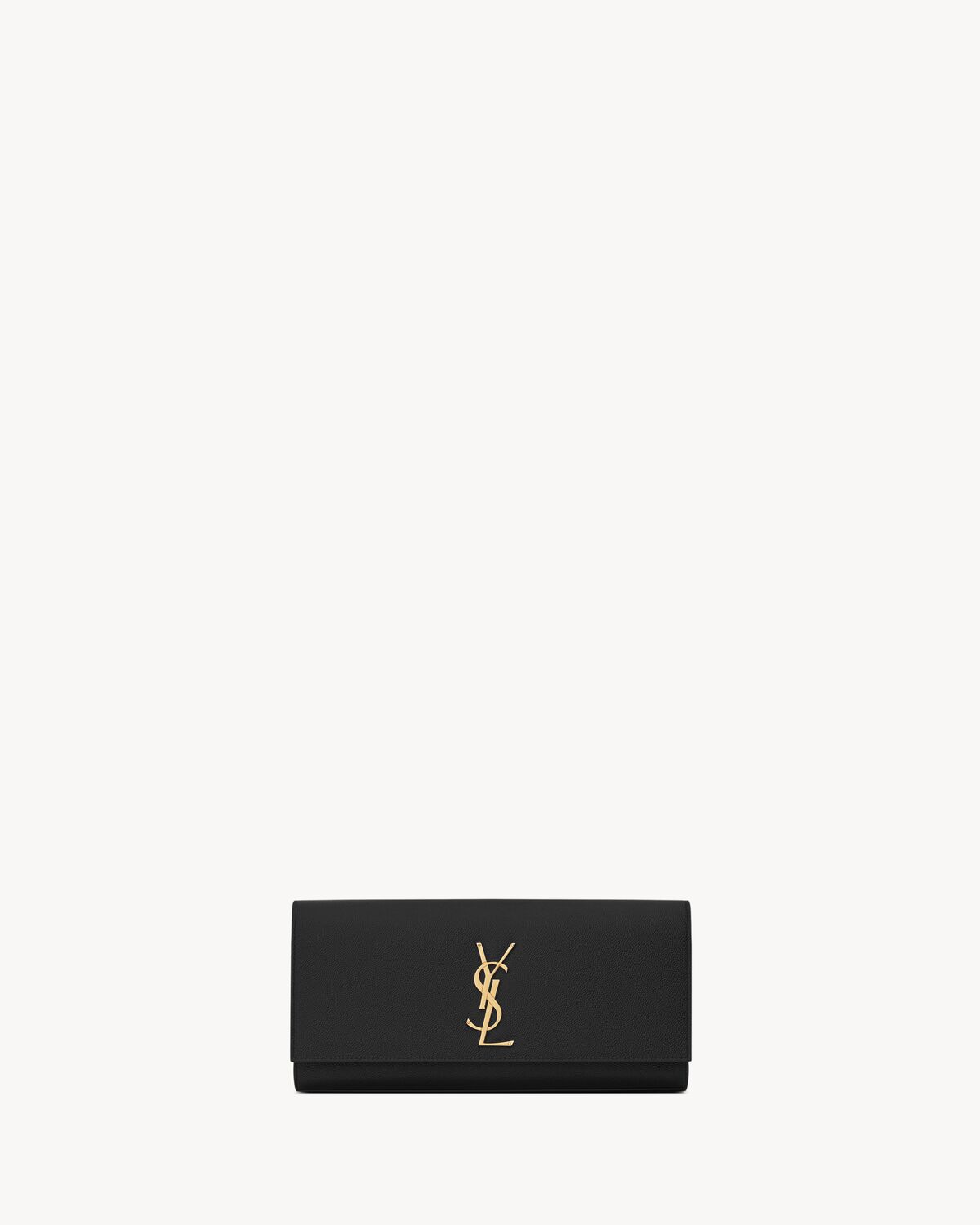 YSL Kate Clutch In Grain De Poudre Embossed Leather