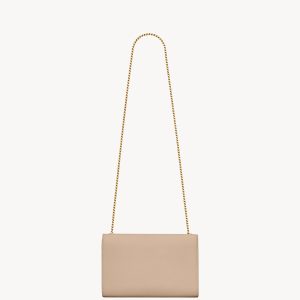 YSL Kate Medium in Grain De Poudre Embossed Leather