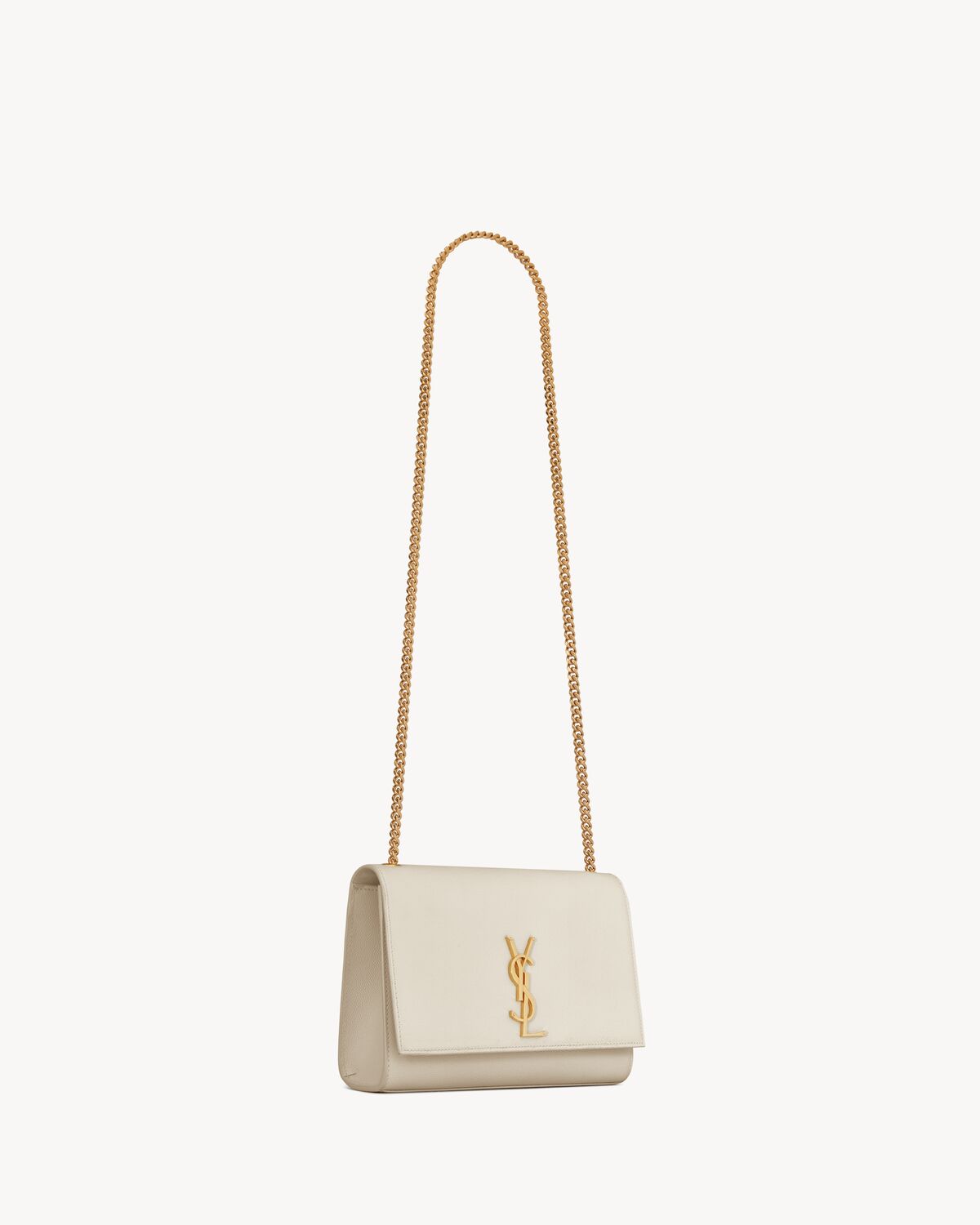 YSL Kate Medium in Grain De Poudre Embossed Leather - Image 5