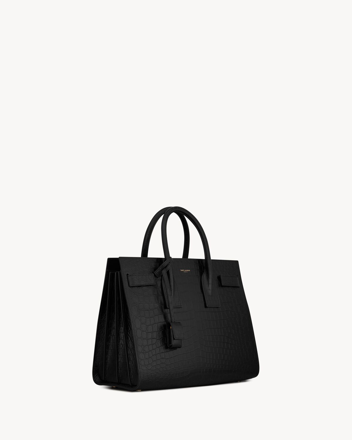 YSL Sac De Jour In Embossed Crocodile Leather – Small