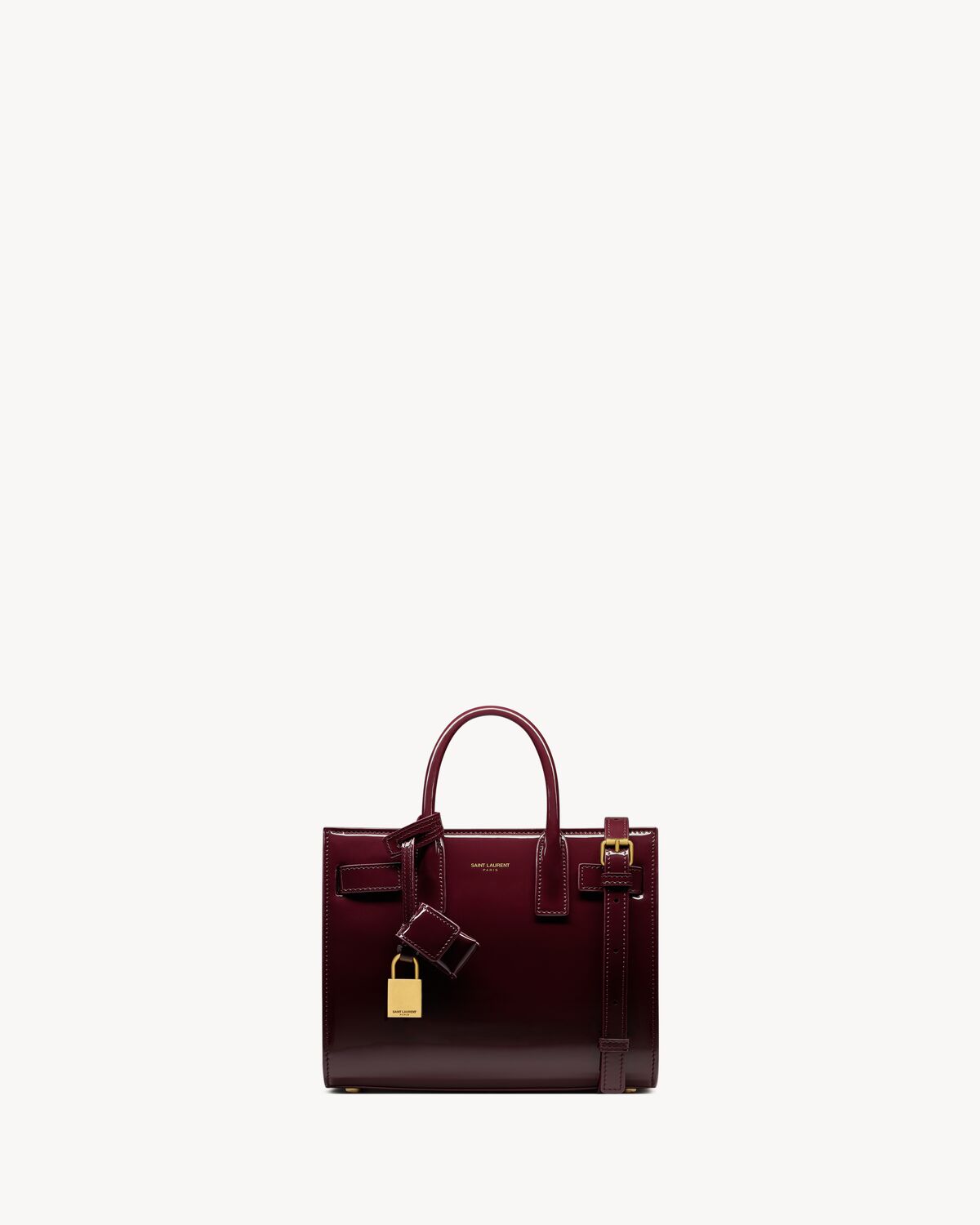 YSL Sac De Jour Nano In Patent Leather