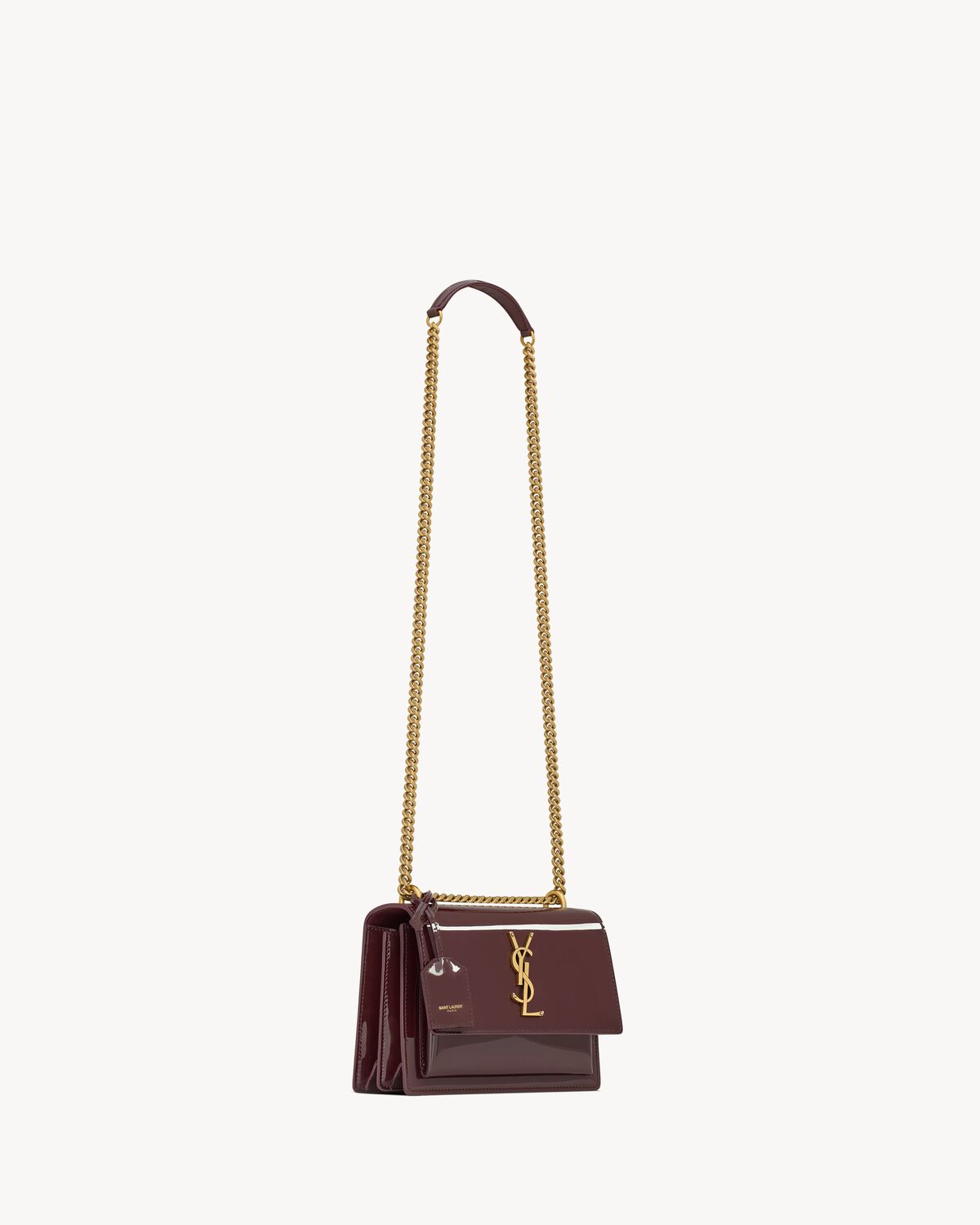 YSL Sunset Small in Patent Leather - Image 6