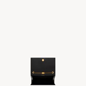 YSL Kate Small in Shiny Grained  Leather