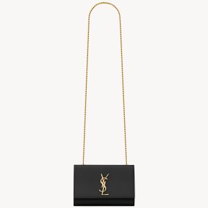 YSL Kate Small in Grain De Poudre Embossed Leather