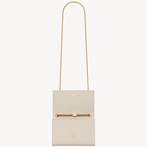 YSL Kate Small in Grain De Poudre Embossed Leather