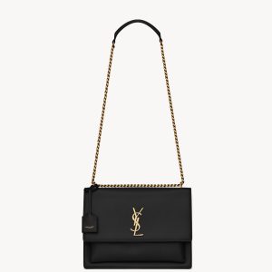 YSL Sunset Large in Smooth Leather