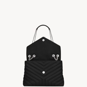 YSL Loulou Medium in Quilted Leather