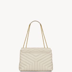 YSL Loulou Medium in Quilted Leather