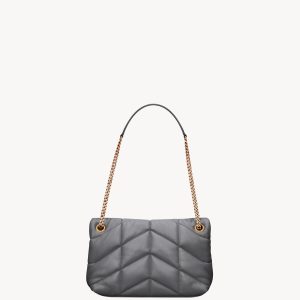 YSL Puffer Small in Nappa Leather