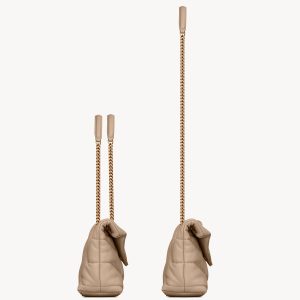 YSL Puffer Small in Nappa Leather