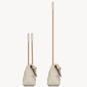 YSL Puffer Small in Nappa Leather