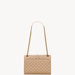 YSL ENVELOPE Medium in MATELASSé Lambskin