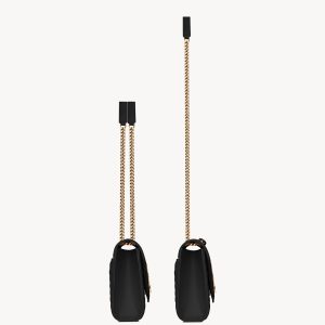 Ysl Envelope Medium in Quilted Grain De Poudre Embossed Leather