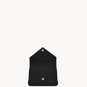 YSL College Medium in Quilted Leather