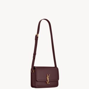 YSL Solferino Medium Satchel in Box Saint Laurent