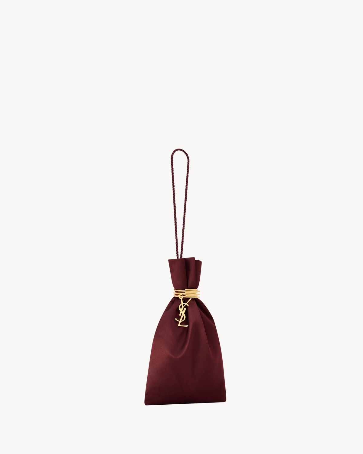 YSL Evening Pouch In Satin - Image 3