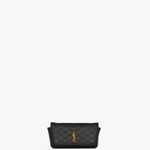 YSL Gaby Chain Phone Holder in Lambskin