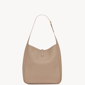 YSL LE 5 à 7 Supple Large in Grained Leather