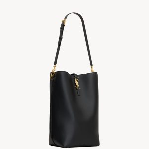 YSL Le 37 Long In Grained Leather