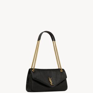YSL CALYPSO Medium in Grained Lambskin