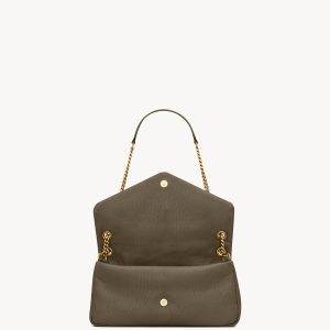 YSL CALYPSO Medium in Grained Lambskin