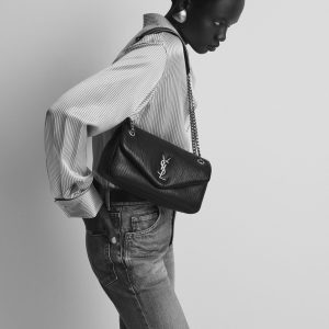 YSL CALYPSO Medium in Grained Lambskin