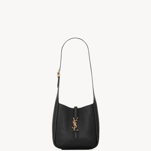 YSL Le 5 à 7 Supple Baby In Grained Leather